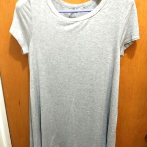 Grey Flowing Shirt